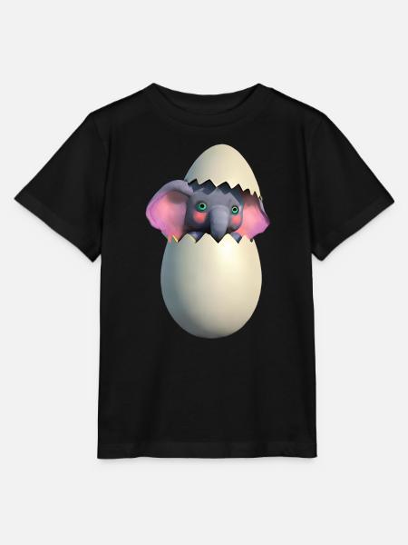 Babyelefant-Schlüpf - Stanley/Stella Kinder T-Shirt MINI CREATOR - Schwarz