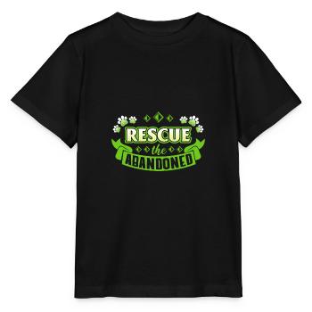 Sauvetage des animaux au refuge pour animaux - T-shirt bio MINI CREATOR Stanley/Stella Enfant - noir - Devant - Mikhail (115cm)