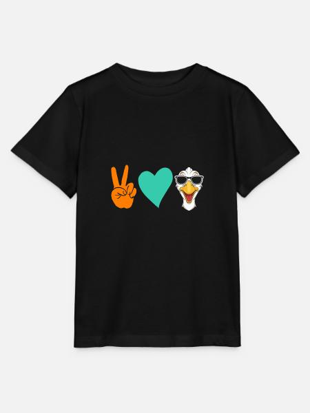 Gans - Stanley/Stella Kinder T-Shirt MINI CREATOR - Schwarz