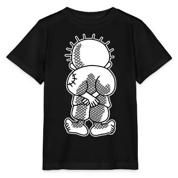 Handala kid - Stanley/Stella MINI CREATOR Kids’ T-Shirt - black - Front - Mikhail (115cm)