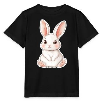 Hare - Stanley/Stella MINI CREATOR Kids’ T-Shirt - black - Front - Mikhail (115cm)