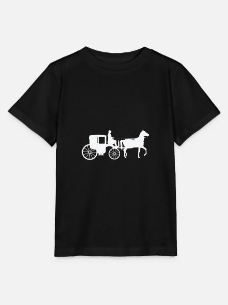 Kutsche - Stanley/Stella Kinder T-Shirt MINI CREATOR - Schwarz