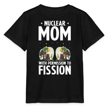 Nuklearingenieur für Kernkraftwerk und Kernenergie - Stanley/Stella Kinder T-Shirt MINI CREATOR  - Schwarz - Vorne - Mikhail (115cm)