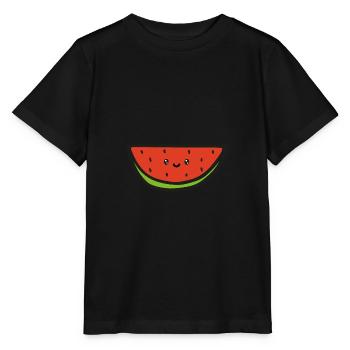 Watermelon - Stanley/Stella MINI CREATOR Kids’ T-Shirt - black - Front - Mikhail (115cm)