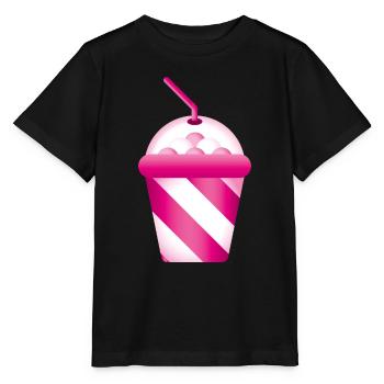 Smiley Shake - Stanley/Stella Kinder T-Shirt MINI CREATOR  - Schwarz - Vorne - Mikhail (115cm)
