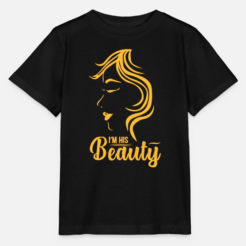 Sa beauté - T-shirt bio MINI CREATOR Stanley/Stella Enfant - noir