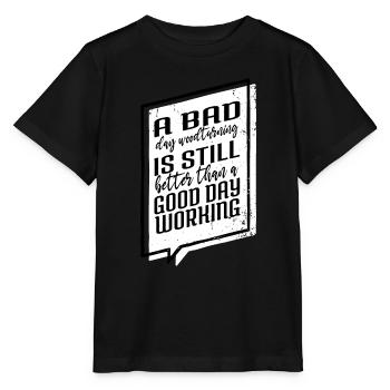 carpenter tshirts americas union carpenter - Stanley/Stella Kinder T-Shirt MINI CREATOR  - Schwarz - Vorne - Mikhail (115cm)