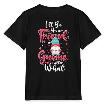 Dwergen Christmas Fantasy Goblin - Stanley/Stella Kinder-T-shirt MINI CREATOR  - zwart - Voor - Mikhail (115cm)