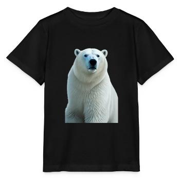 Polar Majesty - Stanley/Stella MINI CREATOR Kids’ T-Shirt - black - Front - Mikhail (115cm)