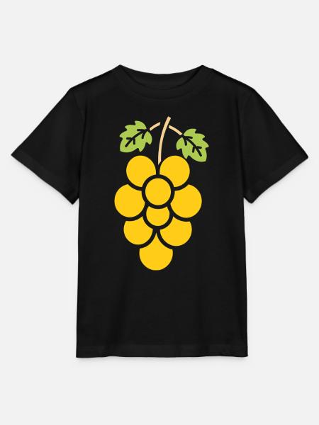 Weintraube - Stanley/Stella Kinder T-Shirt MINI CREATOR - Schwarz