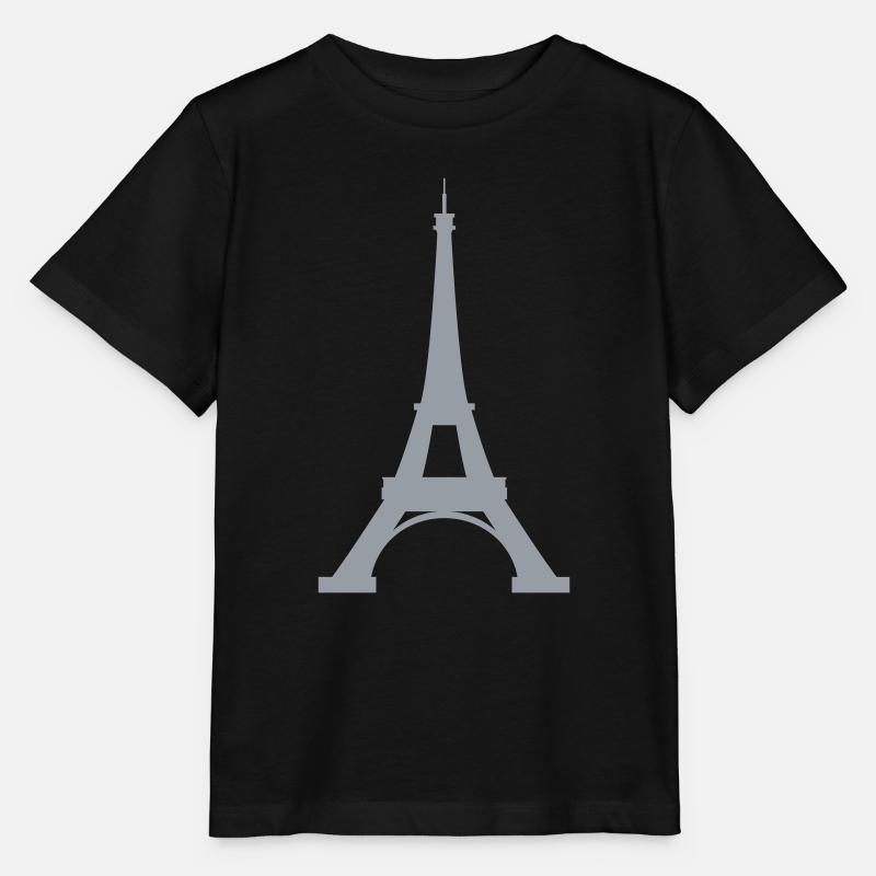 Tour Eiffel - T-shirt bio MINI CREATOR Stanley/Stella Enfant - noir