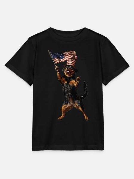Rottweiler - Stanley/Stella Kinder T-Shirt MINI CREATOR  - Schwarz