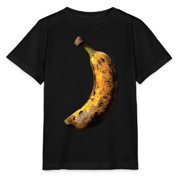Banane - Stanley/Stella Kinder T-Shirt MINI CREATOR  - Schwarz - Vorne - Mikhail (115cm)