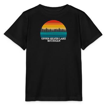 Upper Silver Lake Michigan - Stanley/Stella MINI CREATOR Kids’ T-Shirt - black - Front - Mikhail (115cm)