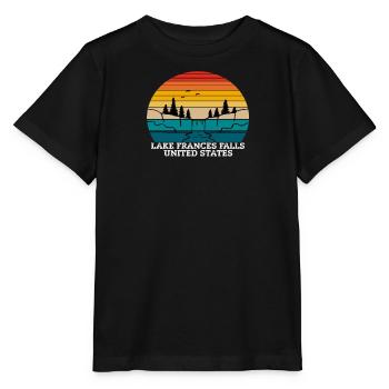 Lake Frances Falls United States - Stanley/Stella Kinder T-Shirt MINI CREATOR  - Schwarz - Vorne - Mikhail (115cm)