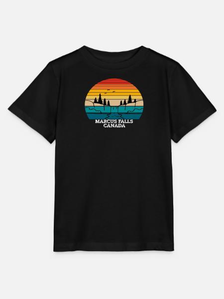 Marcus Falls Canada - Stanley/Stella Kinder T-Shirt MINI CREATOR - Schwarz