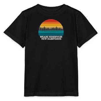 Weare Reservoir New Hampshire - T-shirt bio MINI CREATOR Stanley/Stella Enfant - noir - Devant - Mikhail (115cm)