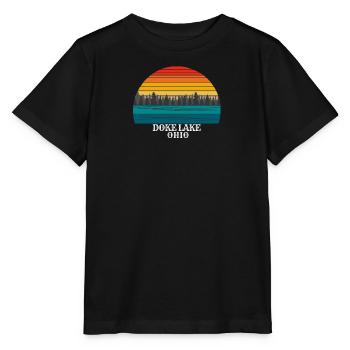 Lac Doke Ohio - T-shirt bio MINI CREATOR Stanley/Stella Enfant - noir - Devant - Mikhail (115cm)