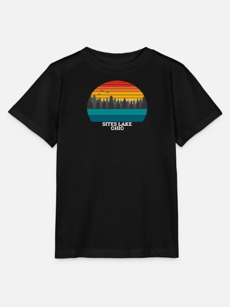 Sites Lake Ohio - Stanley/Stella Kinder T-Shirt MINI CREATOR - Schwarz