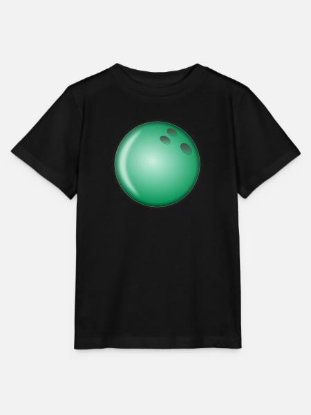 Bowling - Stanley/Stella Kinder T-Shirt MINI CREATOR - Schwarz
