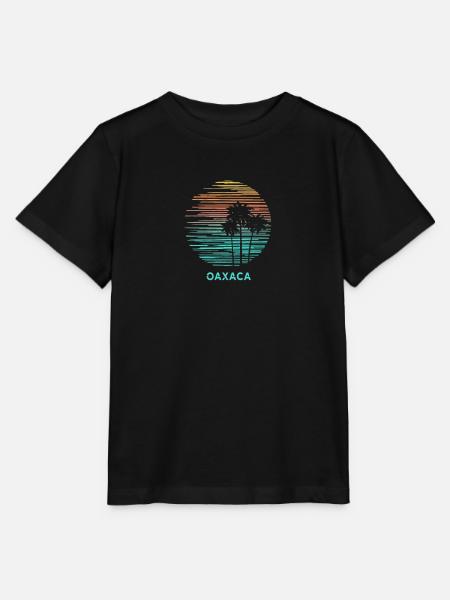 Oaxaca Mexiko Cool Souvenir Urlaub Künstlerisch - Stanley/Stella Kinder T-Shirt MINI CREATOR - Schwarz