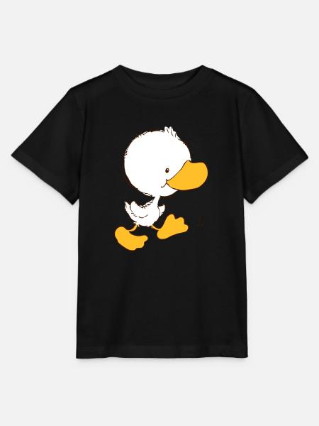 ffWalking Entlein - Stanley/Stella Kinder T-Shirt MINI CREATOR - Schwarz