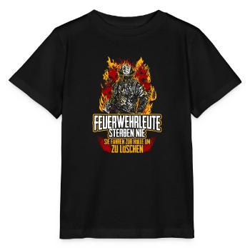 Feuerwehr Hölle - Stanley/Stella Kinder T-Shirt MINI CREATOR  - Schwarz - Vorne - Mikhail (115cm)