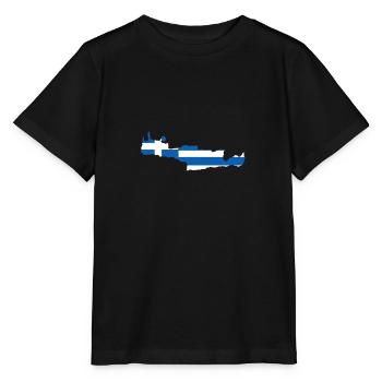 Crète - T-shirt bio MINI CREATOR Stanley/Stella Enfant - noir - Devant - Mikhail (115cm)