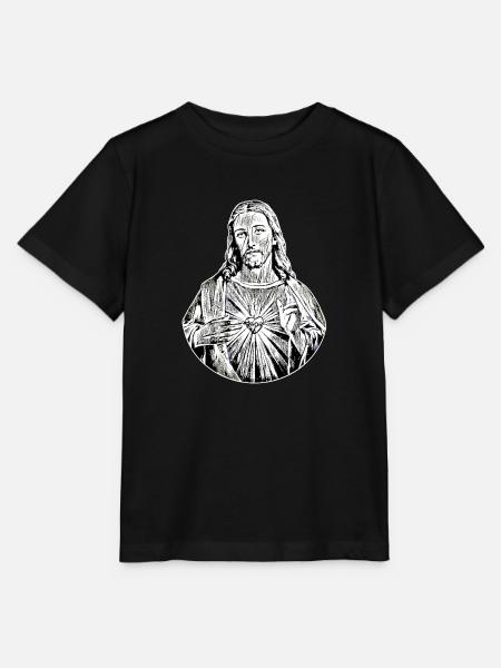 Zwarte Jezus Christus * Schwarzer Jesus Christus - Stanley/Stella Kinder-T-shirt MINI CREATOR  - zwart