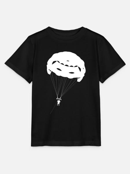 Parasailing Paragliding - Stanley/Stella Kinder T-Shirt MINI CREATOR - Schwarz