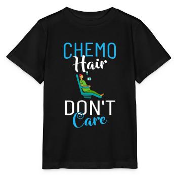 Chemotherapy Chemo Cancer Therapy - Stanley/Stella MINI CREATOR Kids’ T-Shirt - black - Front - Mikhail (115cm)