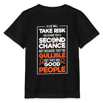 Horoscope Astrologie Ascendant - T-shirt bio MINI CREATOR Stanley/Stella Enfant - noir - Devant - Mikhail (115cm)
