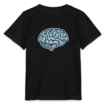 Cerveau - T-shirt bio MINI CREATOR Stanley/Stella Enfant - noir - Devant - Mikhail (115cm)