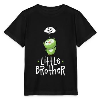 Petit frère de football - T-shirt bio MINI CREATOR Stanley/Stella Enfant - noir - Devant - Mikhail (115cm)