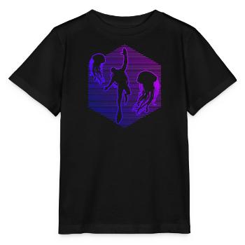 Plongée Femme Plongée Plongée Plongée - T-shirt bio MINI CREATOR Stanley/Stella Enfant - noir - Devant - Mikhail (115cm)