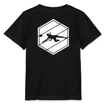 Volleyballer Volleyball Volleyballspielen - Stanley/Stella MINI CREATOR Kids’ T-Shirt - black - Front - Mikhail (115cm)