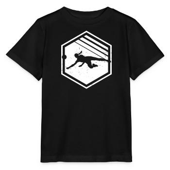 Volleyball Playing Women Volleyball Men - Stanley/Stella MINI CREATOR Kids’ T-Shirt - black - Front - Mikhail (115cm)