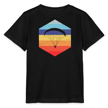 Parapente Parapente Parapente - T-shirt bio MINI CREATOR Stanley/Stella Enfant - noir - Devant - Mikhail (115cm)