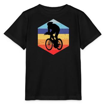 Men's Road Bike Road Bike Road Bike - Stanley/Stella MINI CREATOR Kids’ T-Shirt - black - Front - Mikhail (115cm)