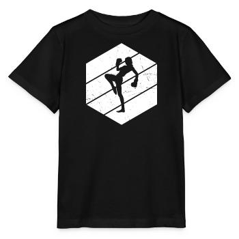 Kickboxing Kickboxing Hommes - T-shirt bio MINI CREATOR Stanley/Stella Enfant - noir - Devant - Mikhail (115cm)