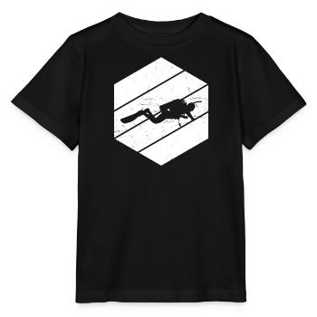 Plongée sous-marine Plongée sous-marine Plongée libre - T-shirt bio MINI CREATOR Stanley/Stella Enfant - noir - Devant - Mikhail (115cm)