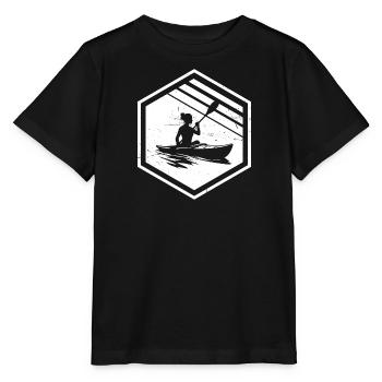 Kayak Kayak Femme Canoë Kayak Homme - T-shirt bio MINI CREATOR Stanley/Stella Enfant - noir - Devant - Mikhail (115cm)