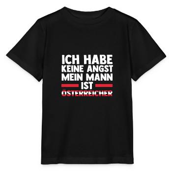 Österreicher Österreich - Stanley/Stella Kinder T-Shirt MINI CREATOR  - Schwarz - Vorne - Mikhail (115cm)