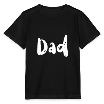 Dad - Dad - Stanley/Stella MINI CREATOR Kids’ T-Shirt - black - Front - Mikhail (115cm)