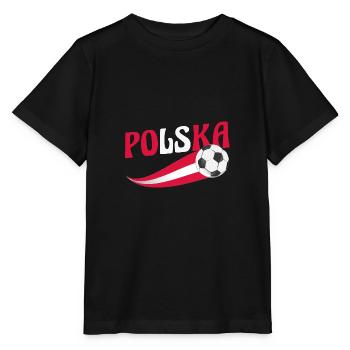 Pole Polen - Stanley/Stella Kinder T-Shirt MINI CREATOR  - Schwarz - Vorne - Mikhail (115cm)