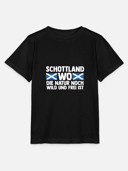 Schotten Schottisch Schottland - Stanley/Stella Kinder T-Shirt MINI CREATOR - Schwarz