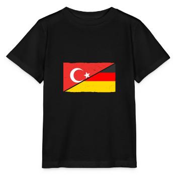 Turks Germany Turkey - Stanley/Stella MINI CREATOR Kids’ T-Shirt - black - Front - Mikhail (115cm)