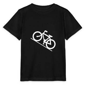 Bicyclette - T-shirt bio MINI CREATOR Stanley/Stella Enfant - noir - Devant - Mikhail (115cm)