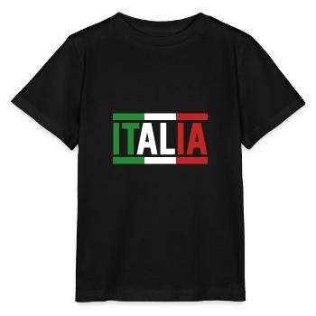 Italia Italian Italian Italy - Stanley/Stella MINI CREATOR Kids’ T-Shirt - black - Front - Mikhail (115cm)