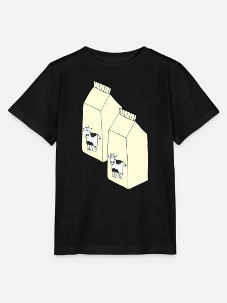 tetrapack milch - Stanley/Stella Kinder T-Shirt MINI CREATOR - Schwarz